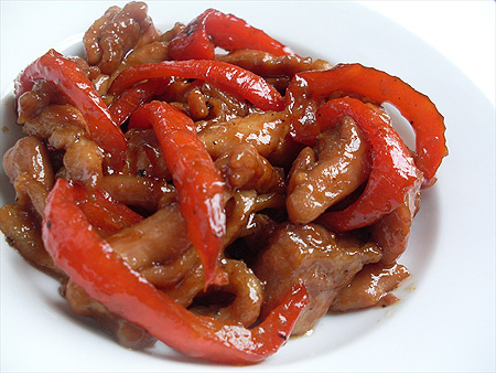 Gà Xào ớt Chuông Với Sốt Teriyaki Ngon Tuyệt Vời