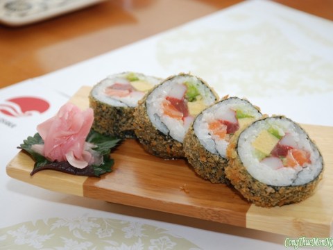 Học Cách Làm Món Sushi Chiên