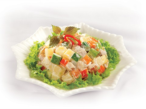 Hướng Dẫn Chế Biến Món Salad Khoai Tây Thịt Gà