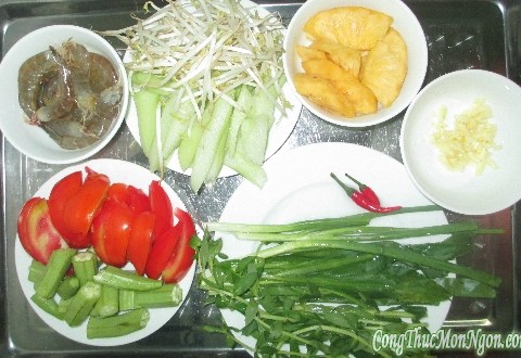 Hướng Dẫn Làm Món Canh Chua Tôm