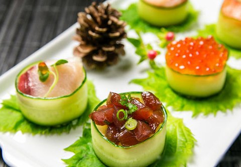 Hướng Dẫn Làm Món Sushi Cuộn Dưa Chuột