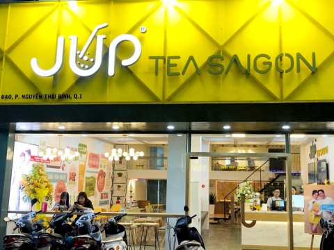 Jup Tea Saigon – điểm Hẹn Mới Cho Giới Trẻ Yêu Trà Sữa