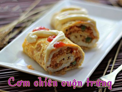 Lạ Miệng Ngon Mắt Cơm Chiên Cuộn Trứng Kiểu Hàn Quốc