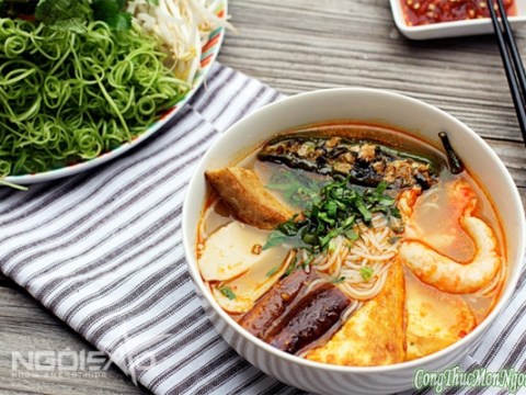 Lạ Miệng Với Bún Mắm Chay