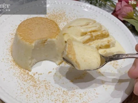 Lạ Miệng Với Món Bánh Pudding đậu Nành Ngọt Mát, Dễ Làm