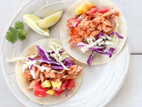 Lạ Miệng Với Tacos Cá Hồi Kiểu Mexico