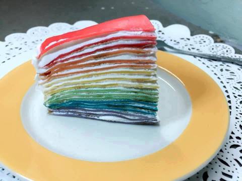 Làm Bánh Crepe Cầu Vồng Ngàn Lớp 'siêu' Yêu Và 'siêu' Ngon