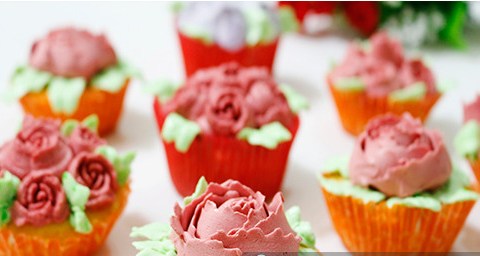 Làm Bánh Cupcake Hoa Hồng Tặng Mẹ 20 10