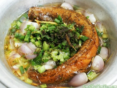 Mắm Cá Lóc Kho Dừa ở Sóc Trăng