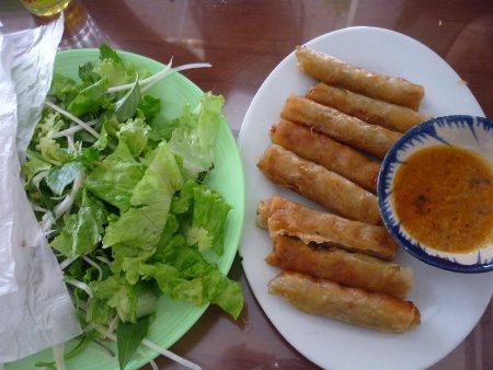 Mặn Mà Món Ram Cuốn Cải Chay