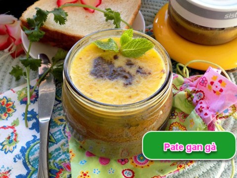 Mát Trời Làm Pate Gan Gà Thơm Phức