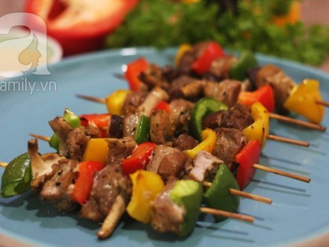 Món Ngon Cuối Tuần: Thịt Xiên Nướng Bbq