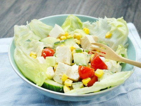 Muốn Giảm Cân Mà Vẫn đủ Chất Thì Không Thể Bỏ Qua Món Salad đậu Hũ Tuyệt Hảo Này