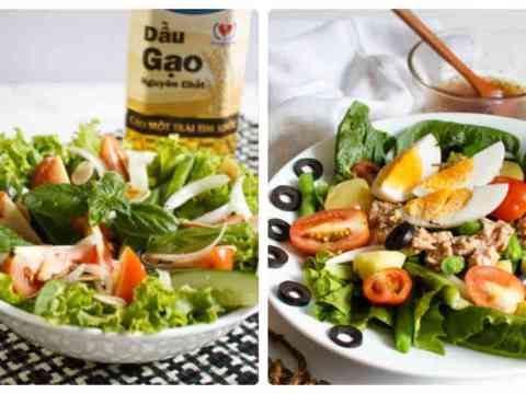 Muốn Giảm Cân Nhanh đừng Bỏ Qua 2 Món Salad Ngon Này!