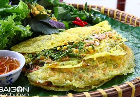 Ngon Lạ Bánh Xèo Bông điên điển