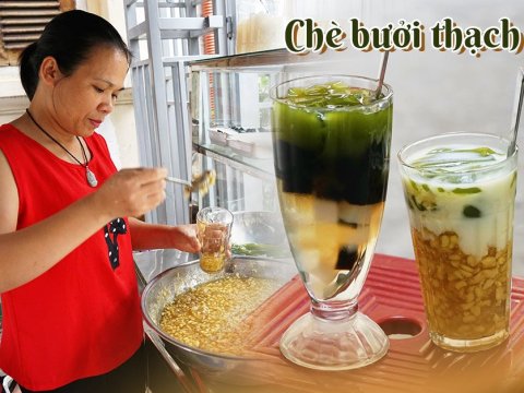 Nhờ Con Gái Nhớ Món ăn Tuổi Thơ, Mẹ Hà Nội Bán Chè Bưởi Thạch Găng Gây Sốt