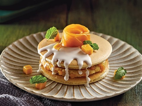 Pancake đậu Xanh Cốt Dừa