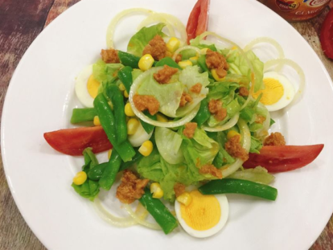 Salad Cá Ngừ Mù Tạt Vàng