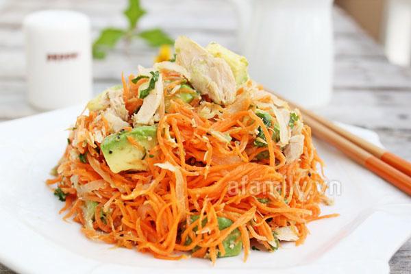 Salad cà rốt - làm cực nhanh ăn cực ngon