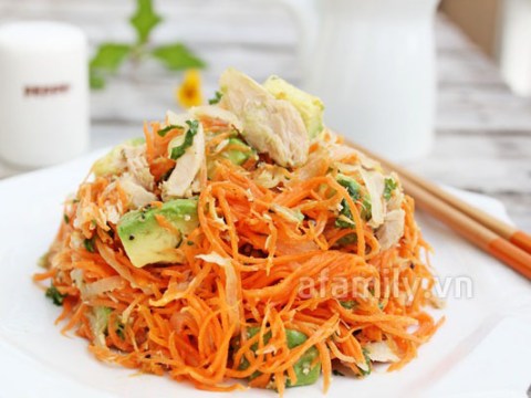 Salad Cà Rốt – Làm Cực Nhanh ăn Cực Ngon