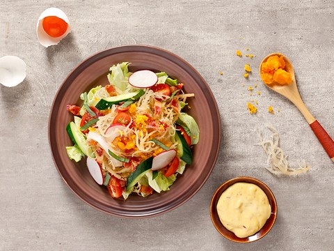 Salad Rong Sụn Trứng Muối