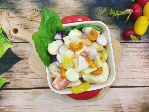 Salad Trái Cây Sốt Sữa Chua ‘giải Quyết’ Hoa Quả Thừa Sau Tết