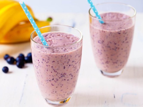 Smoothie Chuối Việt Quất