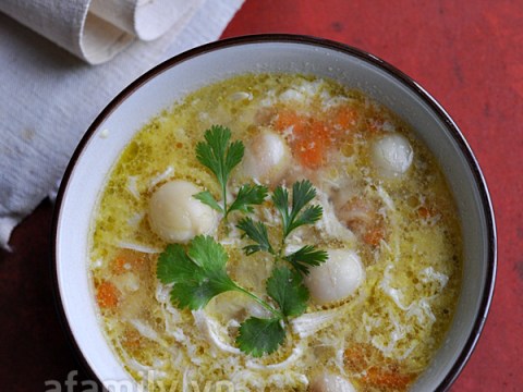 Soup Gà Hạt Sen Bổ Dưỡng Mà Hấp Dẫn