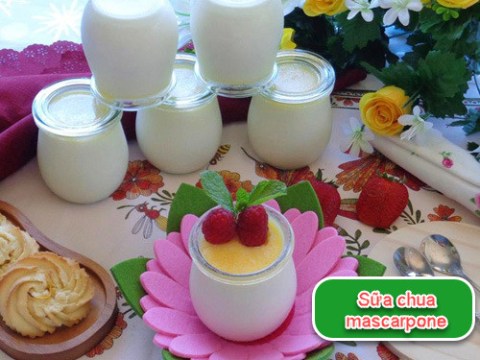 Sữa Chua Kem Tươi Mascarpone Thơm Mát Bổ Dưỡng Cho Bé