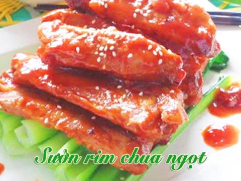 Sườn Rim Chua Ngọt Ngon Cơm Ngày Tết