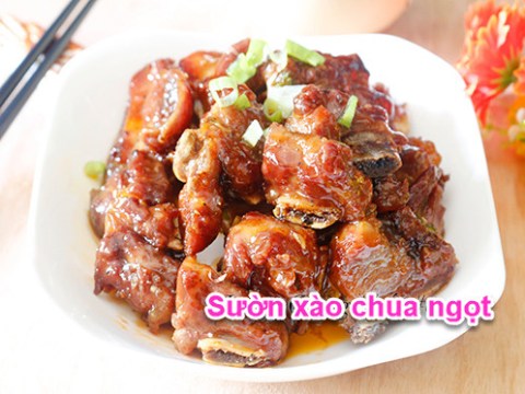 Sườn Xào Chua Ngọt ăn Mãi Chẳng Chán