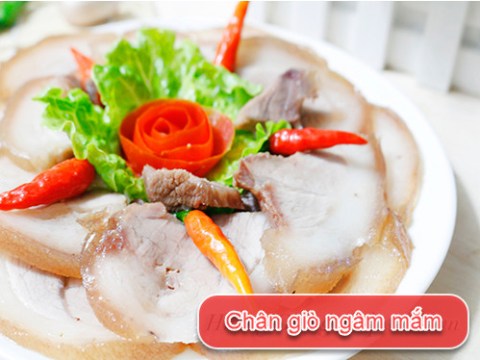 Thịt Chân Giò Ngâm Mắm ăn Chơi Ngày Tết