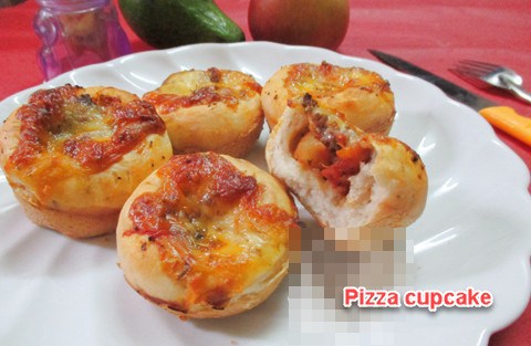 Thử Làm Bánh Pizza Cupcake Nào!