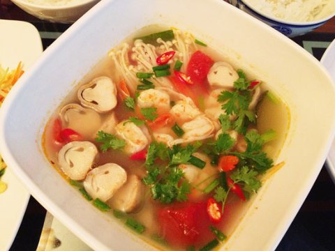 Tom Yum Kung – Canh Tôm Chua Kiểu Thái