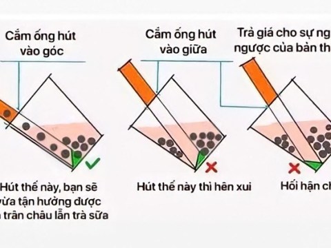 Vì Sao ống Hút Trân Châu Phải Có Một đầu Nhọn