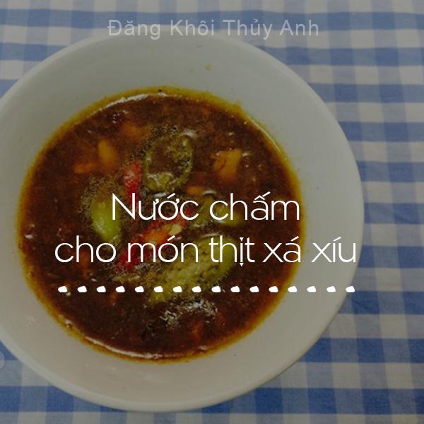 Vợ Đăng Khôi chia sẻ cách pha nước chấm cho 17 món Việt