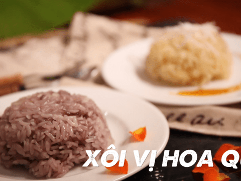 Xôi "mix" Với Vị Hoa Quả: Bạn Thử Chưa?