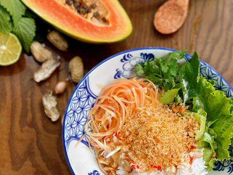 Bún Nhâm – đặc Sản Hà Tiên