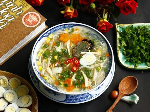 Súp Gà Ngô Ngọt Thanh Mát