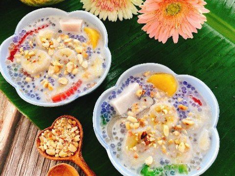 Chè Chuối Giải Khát Ngày Nóng Nực