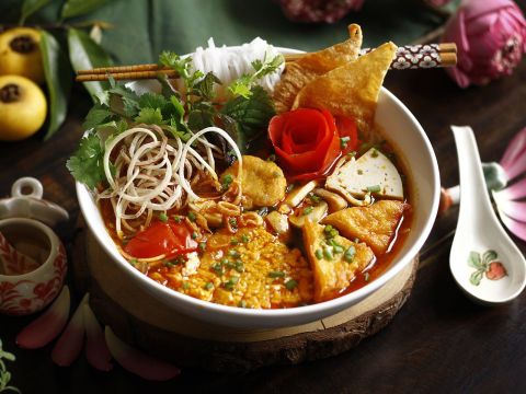 Bún Riêu Chay Cho Mùa Vu Lan