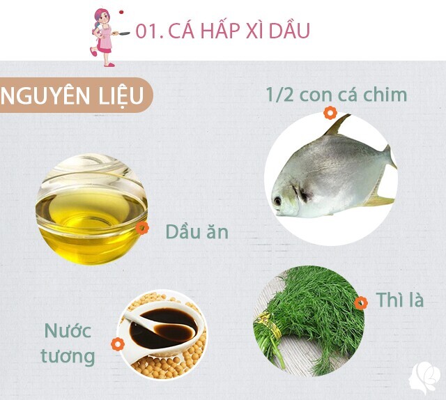 Hôm nay nấu gì: Bữa tối 5 món vừa ngon lại dễ nấu