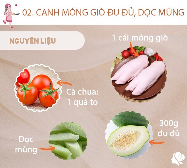 Hôm nay nấu gì: Bữa tối 5 món vừa ngon lại dễ nấu