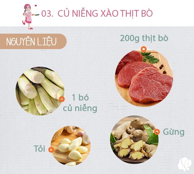 Hôm nay nấu gì: Bữa tối đậm đà hấp dẫn cả nhà với đủ món ngon